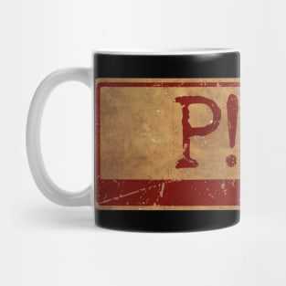 P!NK  gold siple retro, vintage Mug